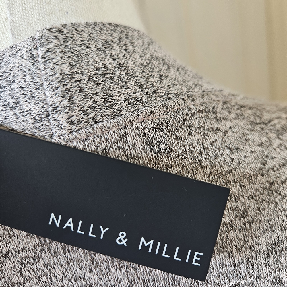 Nally & Millie Open Front Cardigan – Heathered Knit Size Medium NWT - Picture 9 of 13